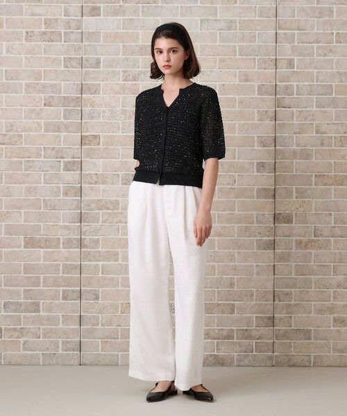 ANAYI / アナイ カーディガン・ボレロ | シークインペーパーヤーン カーディガン | 詳細12
