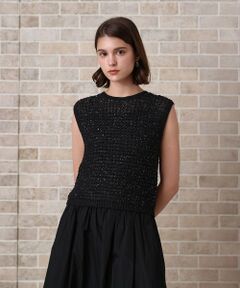 ANAYI / アナイ ニット・セーター | シークインペーパーヤーン プルオーバー