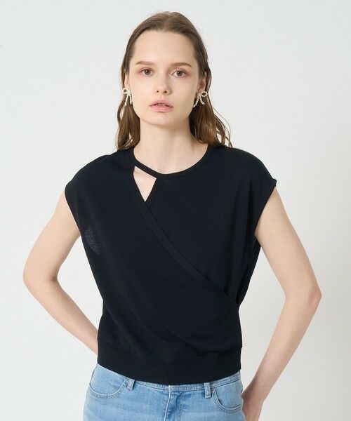 ANAYI / アナイ ニット・セーター | アシメカシュクールプルオーバー | 詳細14