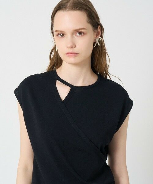 ANAYI / アナイ ニット・セーター | アシメカシュクールプルオーバー | 詳細15