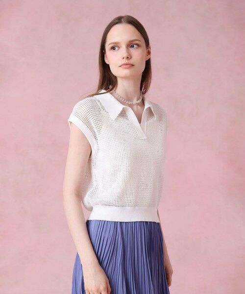 ANAYI / アナイ ポロシャツ | メッシュポロプルオーバー | 詳細4