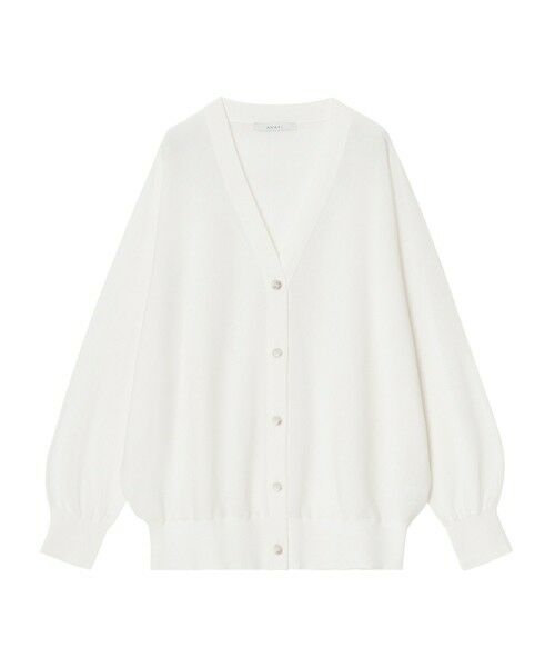 ANAYI / アナイ カーディガン・ボレロ | コットンアセテートVネック カーディガン | 詳細5