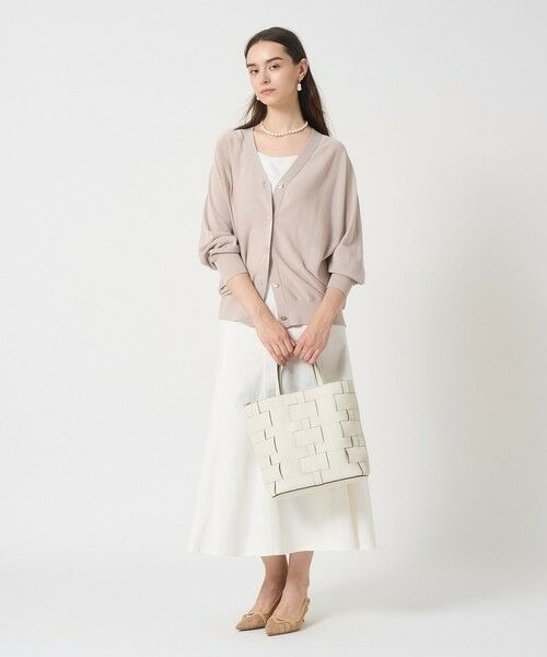 ANAYI / アナイ カーディガン・ボレロ | コットンアセテートVネック カーディガン | 詳細11