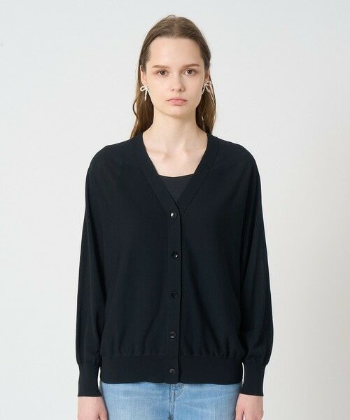 ANAYI / アナイ カーディガン・ボレロ | コットンアセテートVネック カーディガン | 詳細19