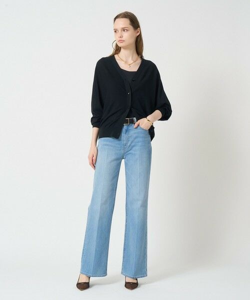 ANAYI / アナイ カーディガン・ボレロ | コットンアセテートVネック カーディガン | 詳細25