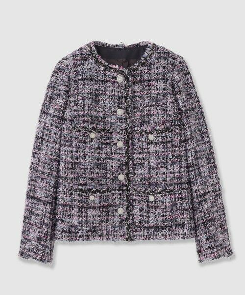 anayi 38 ツイード セール】 【セットアップ対応商品】ミックスチェックツイード