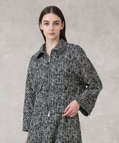 ANAYI / アナイ その他アウター | 【セットアップ対応商品】ツイーディージャガードポケットブルゾン