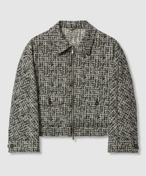 ANAYI / アナイ その他アウター | 【セットアップ対応商品】ツイーディージャガードポケットブルゾン | 詳細21