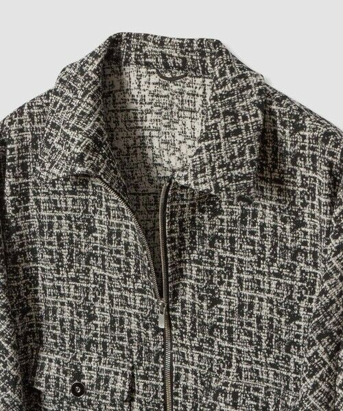 ANAYI / アナイ その他アウター | 【セットアップ対応商品】ツイーディージャガードポケットブルゾン | 詳細23