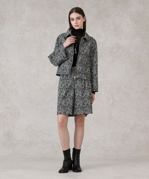 ANAYI / アナイ その他アウター | 【セットアップ対応商品】ツイーディージャガードポケットブルゾン | 詳細14