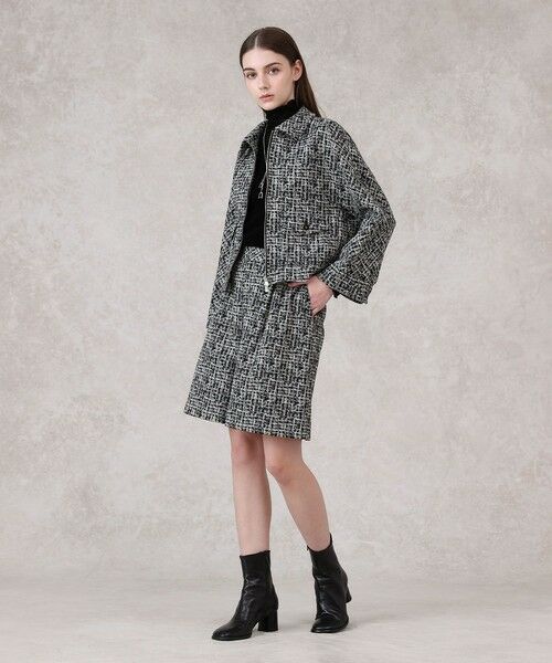 ANAYI / アナイ その他アウター | 【セットアップ対応商品】ツイーディージャガードポケットブルゾン | 詳細15