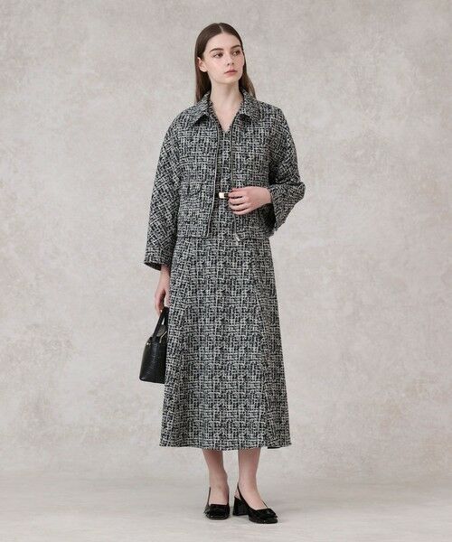 ANAYI / アナイ その他アウター | 【セットアップ対応商品】ツイーディージャガードポケットブルゾン | 詳細16