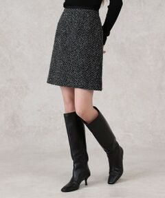 ANAYI / アナイ ミニ・ひざ丈スカート | 【セットアップ対応商品】ラメファンシーツイードミニ スカート
