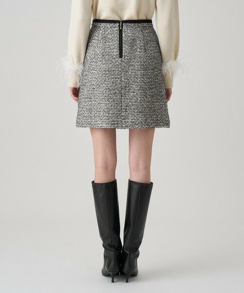 ANAYI / アナイ ミニ・ひざ丈スカート | 【セットアップ対応商品】ラメファンシーツイードミニ スカート | 詳細3