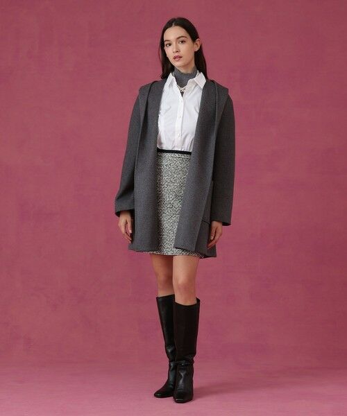 ANAYI / アナイ ミニ・ひざ丈スカート | 【セットアップ対応商品】ラメファンシーツイードミニ スカート | 詳細8