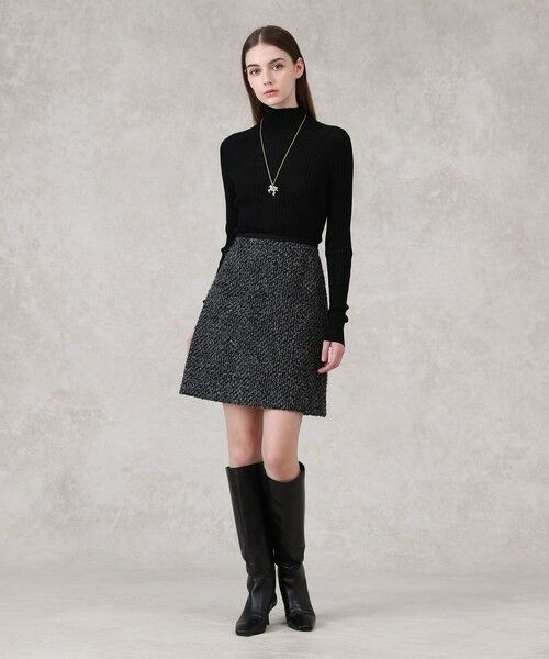 ANAYI / アナイ ミニ・ひざ丈スカート | 【セットアップ対応商品】ラメファンシーツイードミニ スカート | 詳細12