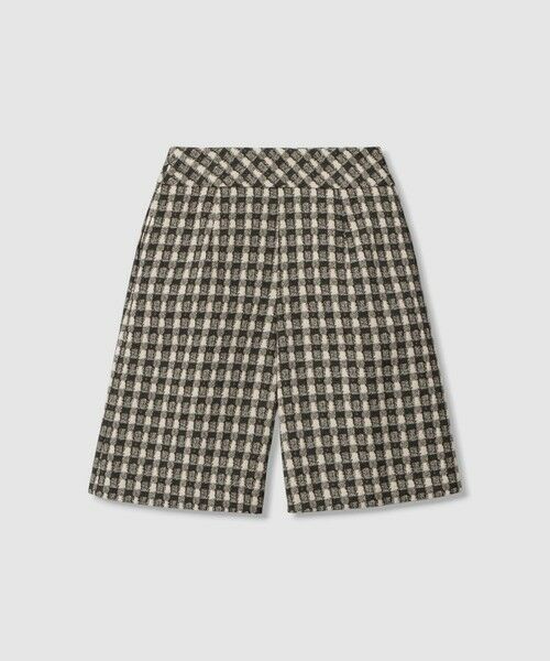 ANAYI / アナイ ショート・ハーフ・半端丈パンツ | 【セットアップ対応商品】ツイーディージャガードキュロットパンツ | 詳細12