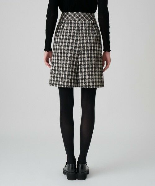 ANAYI / アナイ ショート・ハーフ・半端丈パンツ | 【セットアップ対応商品】ツイーディージャガードキュロットパンツ | 詳細3