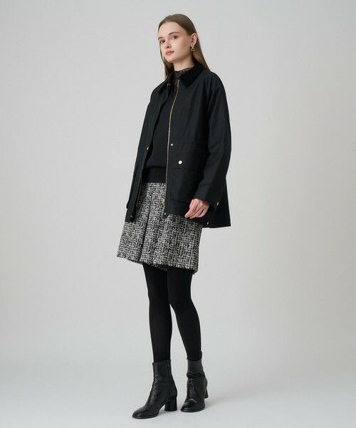 ANAYI / アナイ ショート・ハーフ・半端丈パンツ | 【セットアップ対応商品】ツイーディージャガードキュロットパンツ | 詳細19