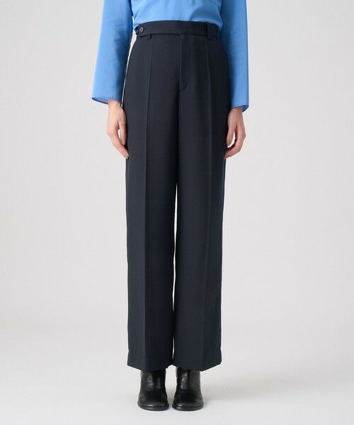 アナイ ANAYI ワイドパンツ ガウチョパンツ ブラック 7分丈 上質 美品 trim_ofany_item9154b3f6702711e