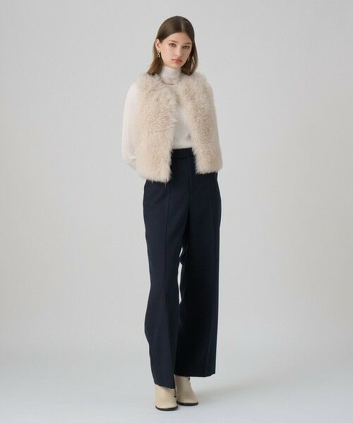 ANAYI / アナイ チノ・ワークパンツ | 【セットアップ対応商品】ポリツイルストレートワイドパンツ | 詳細21