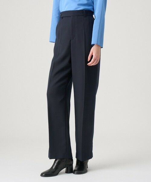 ANAYI / アナイ チノ・ワークパンツ | 【セットアップ対応商品】ポリツイルストレートワイドパンツ | 詳細15