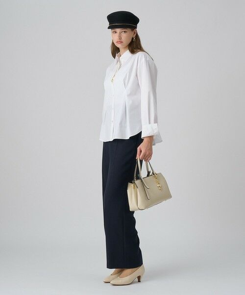 ANAYI / アナイ チノ・ワークパンツ | 【セットアップ対応商品】ポリツイルストレートワイドパンツ | 詳細19