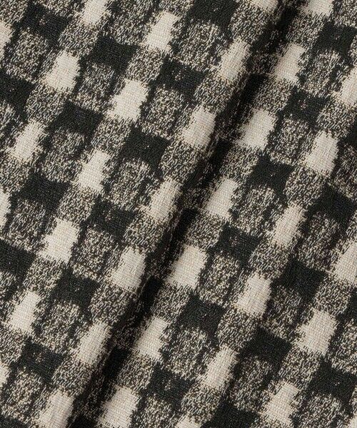 ANAYI / アナイ ロング・マキシ丈ワンピース | 【セットアップ対応商品】ツイーディージャガードキーホールネック ワンピース | 詳細9