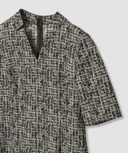 ANAYI / アナイ ロング・マキシ丈ワンピース | 【セットアップ対応商品】ツイーディージャガードキーホールネック ワンピース | 詳細16