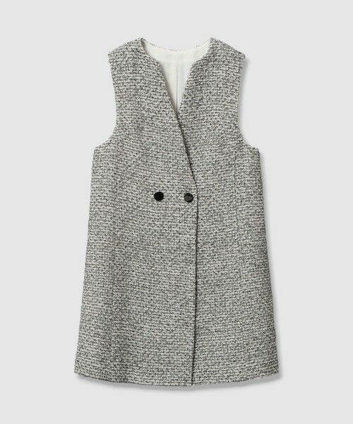 ANAYI / アナイ ドレス | 【セットアップ対応商品】ラメファンシーツイードジレ ワンピース | 詳細7