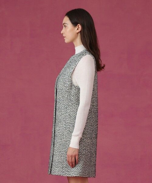 ANAYI / アナイ ドレス | 【セットアップ対応商品】ラメファンシーツイードジレ ワンピース | 詳細2