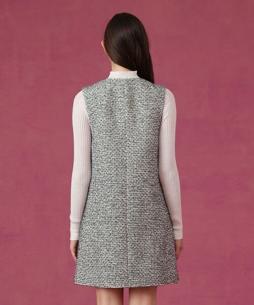 ANAYI / アナイ ドレス | 【セットアップ対応商品】ラメファンシーツイードジレ ワンピース | 詳細3