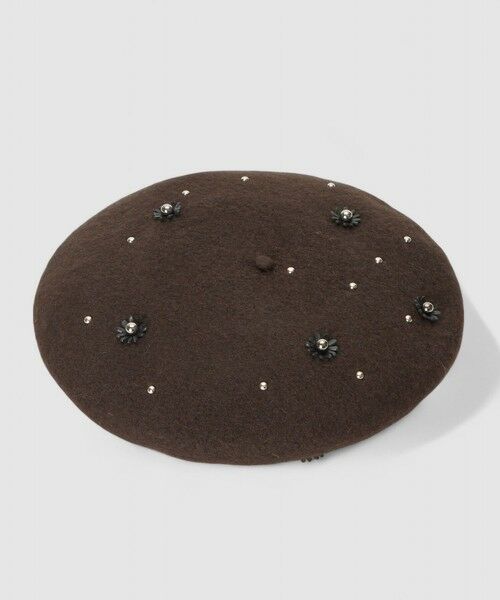 ANAYI / アナイ ハンチング・キャスケット・ベレー帽 | ◇フラワーパールベレー | 詳細4