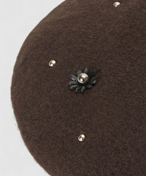 ANAYI / アナイ ハンチング・キャスケット・ベレー帽 | ◇フラワーパールベレー | 詳細8