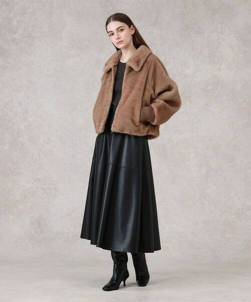 ANAYI / アナイ ブルゾン | フェイクミンクファーブルゾン | 詳細7