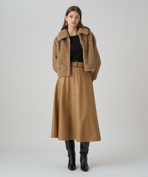 ANAYI / アナイ ブルゾン | フェイクミンクファーブルゾン | 詳細9