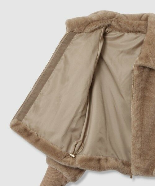 ANAYI / アナイ ブルゾン | フェイクミンクファーブルゾン | 詳細15