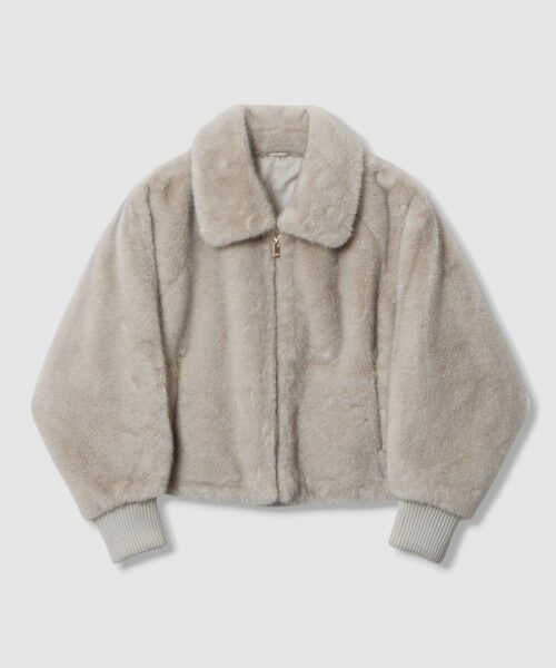 ANAYI / アナイ ブルゾン | フェイクミンクファーブルゾン | 詳細23