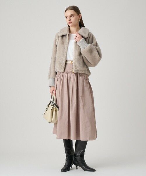 ANAYI / アナイ ブルゾン | フェイクミンクファーブルゾン | 詳細21