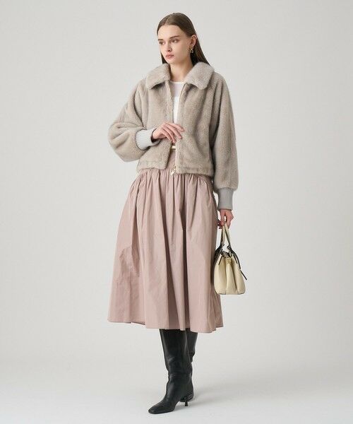 ANAYI / アナイ ブルゾン | フェイクミンクファーブルゾン | 詳細22