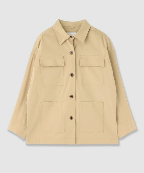 ANAYI / アナイ その他アウター | 【セットアップ対応商品】ストレッチブロードベルト付きシャツジャケット | 詳細9