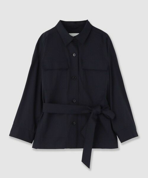 ANAYI / アナイ その他アウター | 【セットアップ対応商品】ストレッチブロードベルト付きシャツジャケット | 詳細20