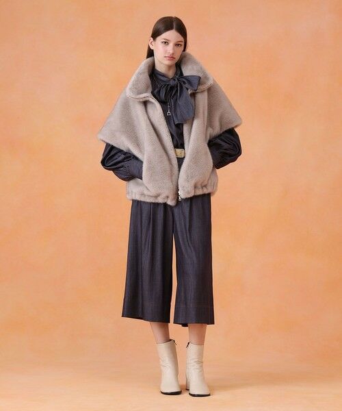 ANAYI / アナイ その他アウター | フェイクミンクファージレ | 詳細9