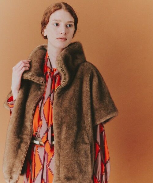 ANAYI / アナイ その他アウター | フェイクミンクファージレ | 詳細18