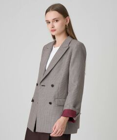 ANAYI / アナイ テーラードジャケット | ダブルクロスピークドジャケット