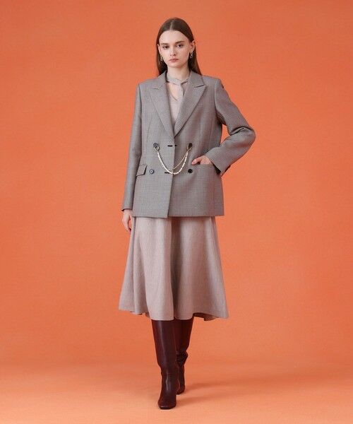 ANAYI / アナイ テーラードジャケット | ダブルクロスピークドジャケット | 詳細6