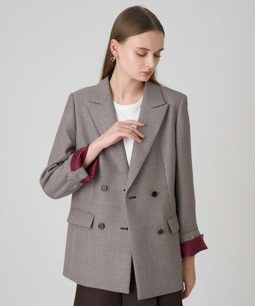 ANAYI / アナイ テーラードジャケット | ダブルクロスピークドジャケット | 詳細1