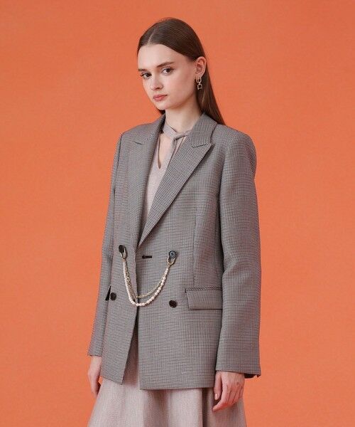 ANAYI / アナイ テーラードジャケット | ダブルクロスピークドジャケット | 詳細3