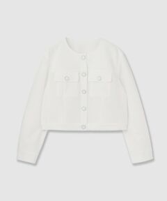 ANAYI / アナイ その他アウター | サッカーストレッチクロップドブルゾン