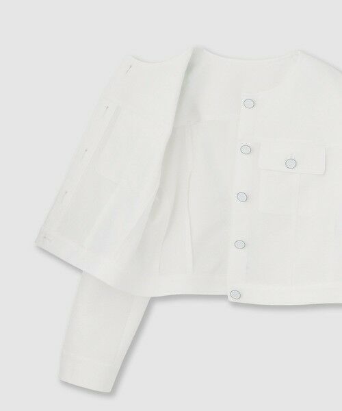 ANAYI / アナイ その他アウター | サッカーストレッチクロップドブルゾン | 詳細6